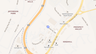 Map for Edgehill Estates - Roanoke, VA