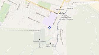 Map for Hillside Village - Glendale, OR