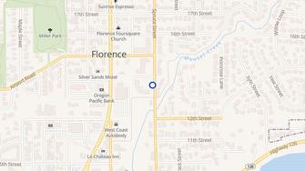 Map for Windsong Apartments - Florence, OR