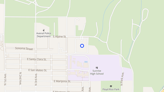 Map for Villa Esperanza - Avenal, CA