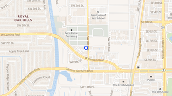 Map for Casa Del Boca Apartments - Boca Raton, FL