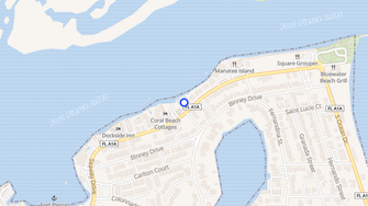 Map for Caribbean Apartments & Motel - Fort Pierce, FL