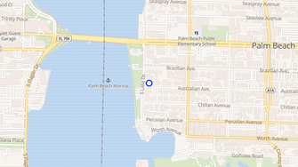 Map for Lake Drive Apartments - Palm Beach, FL