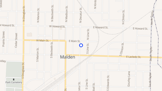 Map for Decatur Apartments - Malden, MO