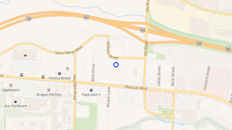 Map for Warren Scott Apartment - Jefferson City, MO