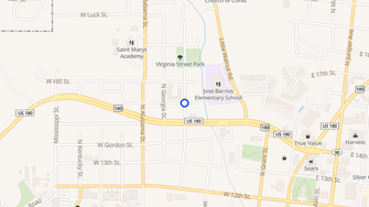 Map for La Questa Apartments - Silver City, NM