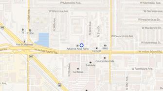 Map for Select Apartments - Phoenix, AZ