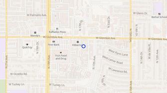 Map for Santa Fe Springs - Phoenix, AZ