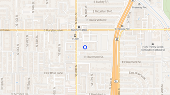Map for North Point Apartments - Phoenix, AZ