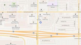 Map for Whispering Palms Estates Apartments - Phoenix, AZ