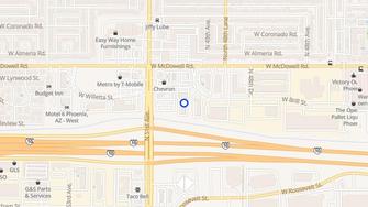 Map for Intown Suites - Phoenix, AZ