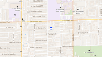 Map for Roma Vista Apartments - Phoenix, AZ