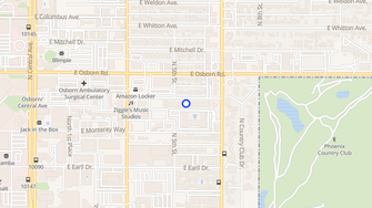 Map for Acappella Apartments - Phoenix, AZ