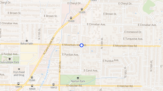 Map for Loma Bonita Apartments - Phoenix, AZ