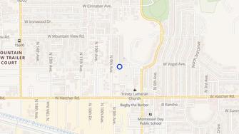 Map for Pointe Del Sol Apartments - Phoenix, AZ