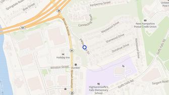 Map for King's Enterprises - Manchester, NH