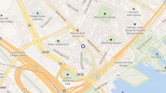 Map for Otis & Ahearn Real Estate Incorporated - Charlestown, MA