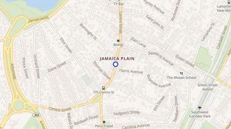 Map for Pleasant Rentals - Jamaica Plain, MA