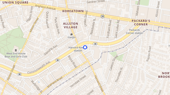 Map for At Home Realty - Allston, MA