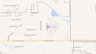 Map for Pontoon Plaza Development Corporation - Granite City, IL