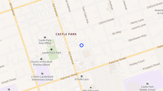 Map for Castle Park Garden - Chula Vista, CA