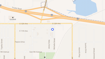 Map for Bluestem Apartments  - Emporia, KS