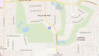 Map for Vista Verde Apartments - Phoenix, AZ