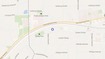 Map for 318 Duane Street - Glen Ellyn, IL