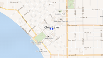 Map for Lake Plaza Apartments - Clear Lake, IA