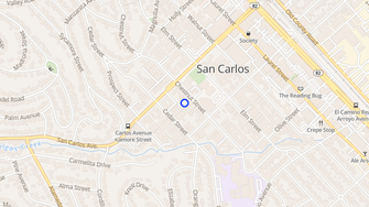 Map for Magnolia Gardens - San Carlos, CA