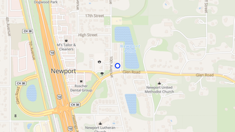Map for Newport Ponds - Newport, MN