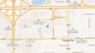 Map for Rosemall Apartments - Roseville, MN