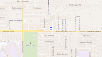 Map for Lotus Villas - Bakersfield, CA