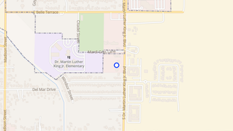 Map for Camellia Terrace Senior Apartments - Bakersfield, CA