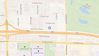 Map for Elm Avenue Apartments - Las Vegas, NV