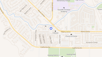 Map for Vacaville Park Apartments - Vacaville, CA
