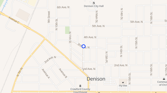 Map for Oakwood Manor Apartments - Denison, IA