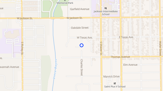 Map for Cedar Creek Apartments - Pasadena, TX