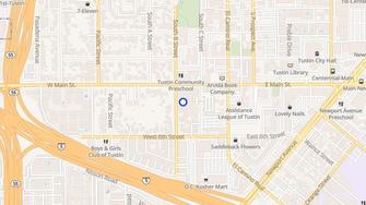 Map for Hunt-Pacific Management Corporation - Tustin, CA