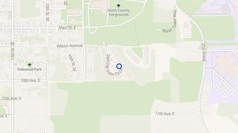 Map for Dancing Oaks Apartments - Menomonie, WI