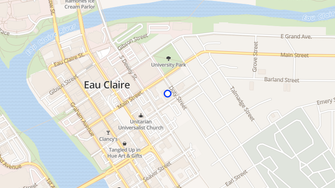 Map for Grace Hillside Apartments - Eau Claire, WI