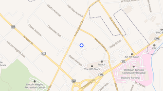 Map for Cloister Garden Apartments - Ephrata, PA