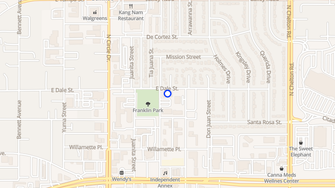 Map for Citadel West Apartments - Colorado Springs, CO