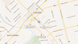 Map for G & G Properties - Latrobe, PA