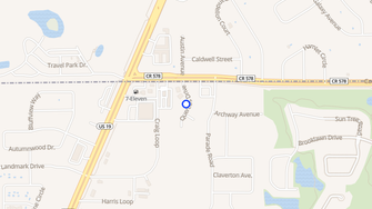 Map for Oakwood Village Apartments - Hudson, FL