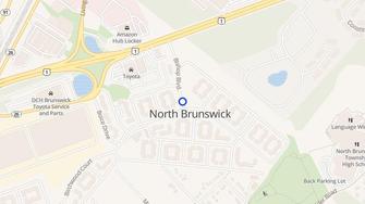 Map for North Brunswick Manor - North Brunswick, NJ