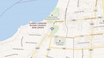 Map for Riverview Apartments - Point Pleasant, NJ