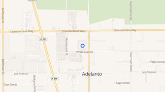 Map for Desert View Apartments - Adelanto, CA