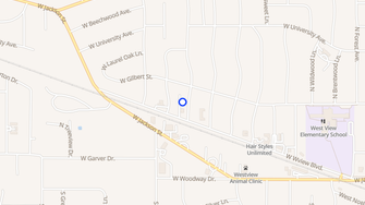 Map for McKenzie Place Apartments - Muncie, IN