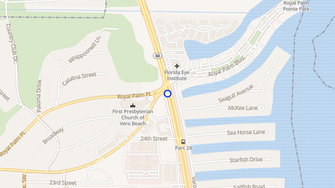 Map for Venetian Apartments at Vero Beach - Vero Beach, FL